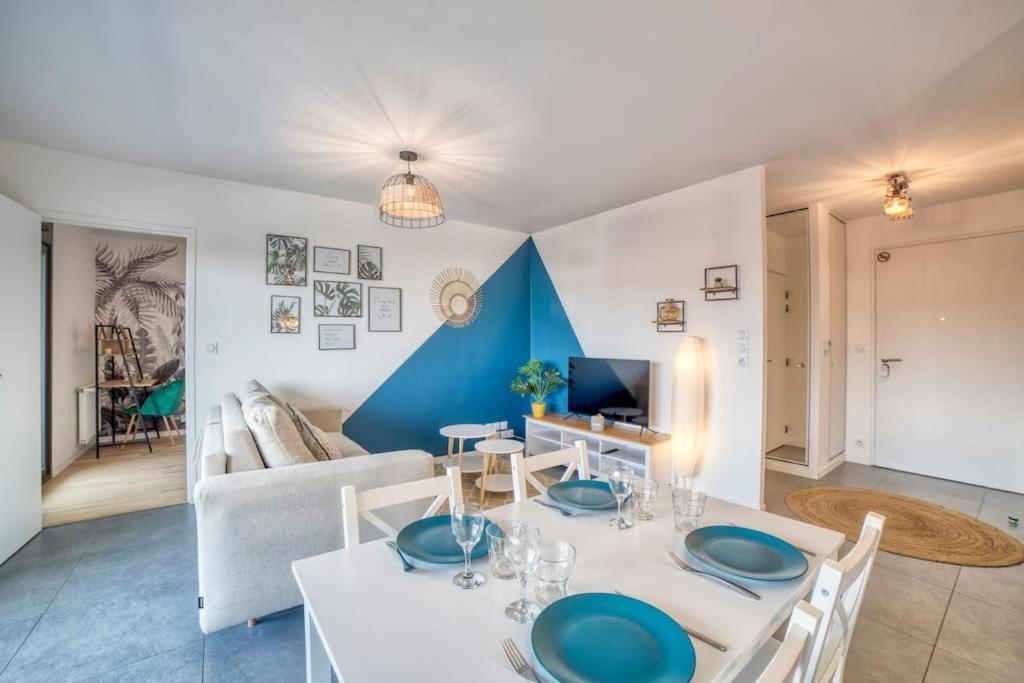 Апартаменты Modern'Blue - Gare Annemasse A 3Min-Geneve Acces Direct Экстерьер фото