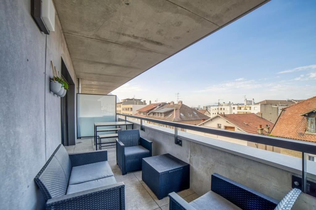 Апартаменты Modern'Blue - Gare Annemasse A 3Min-Geneve Acces Direct Экстерьер фото
